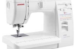 Как выбрать швейную машину Janome