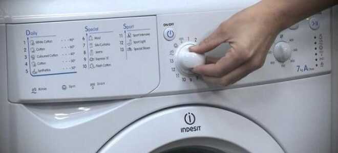 Значение кодов ошибки автоматической стиральной машины Indesit