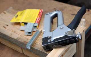 Правила использования строительного степлера