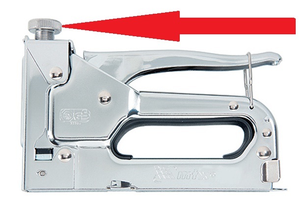 Винт на скобозабивателе