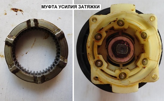 Муфта усилия затяжки