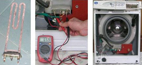 Проверка работоспособности ТЭНа Проверка работоспособности ТЭНа стиральной машины