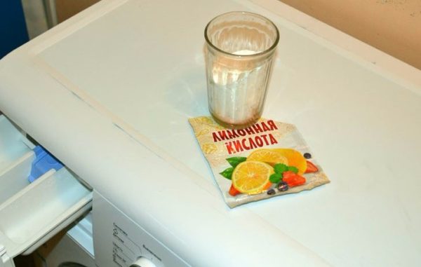 Очистка от накипи лимонной кислотой