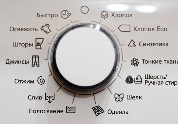 Режимы стирки